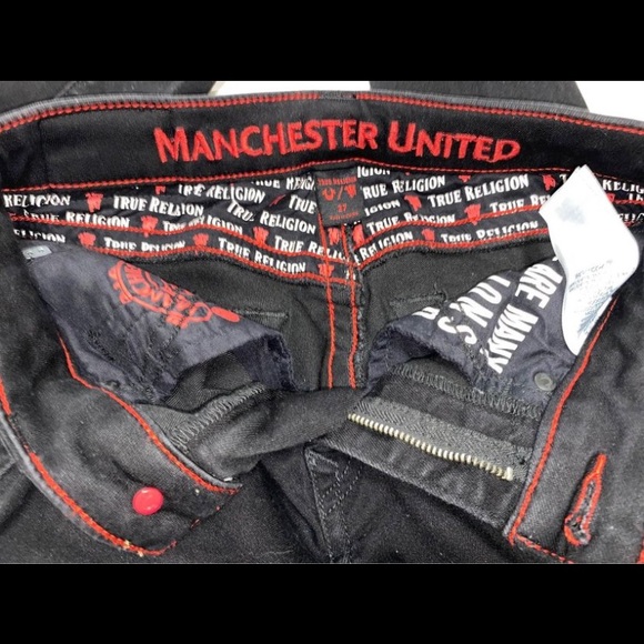 True Religion x Manchester United size 27 - Picture 3 of 7